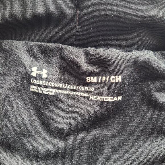 Under Armour Black/White Athletic Shorts Women's Size Small - Picture 3 of 4